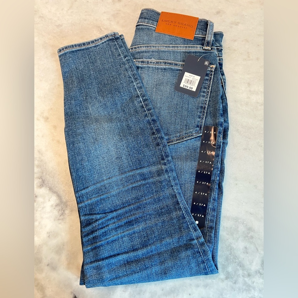 NWT LUCKY BRAND HIGH WAIST ANKLE JEANS